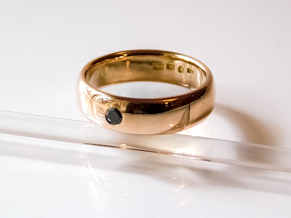 Domus Black Diamond Ring