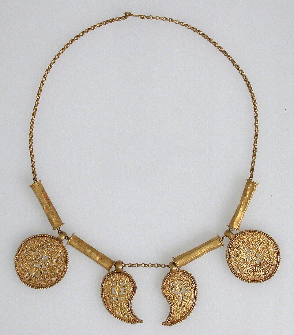 Imperial Disc Necklace