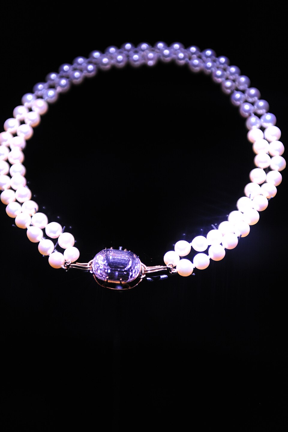 Kunzite Pearl Necklace